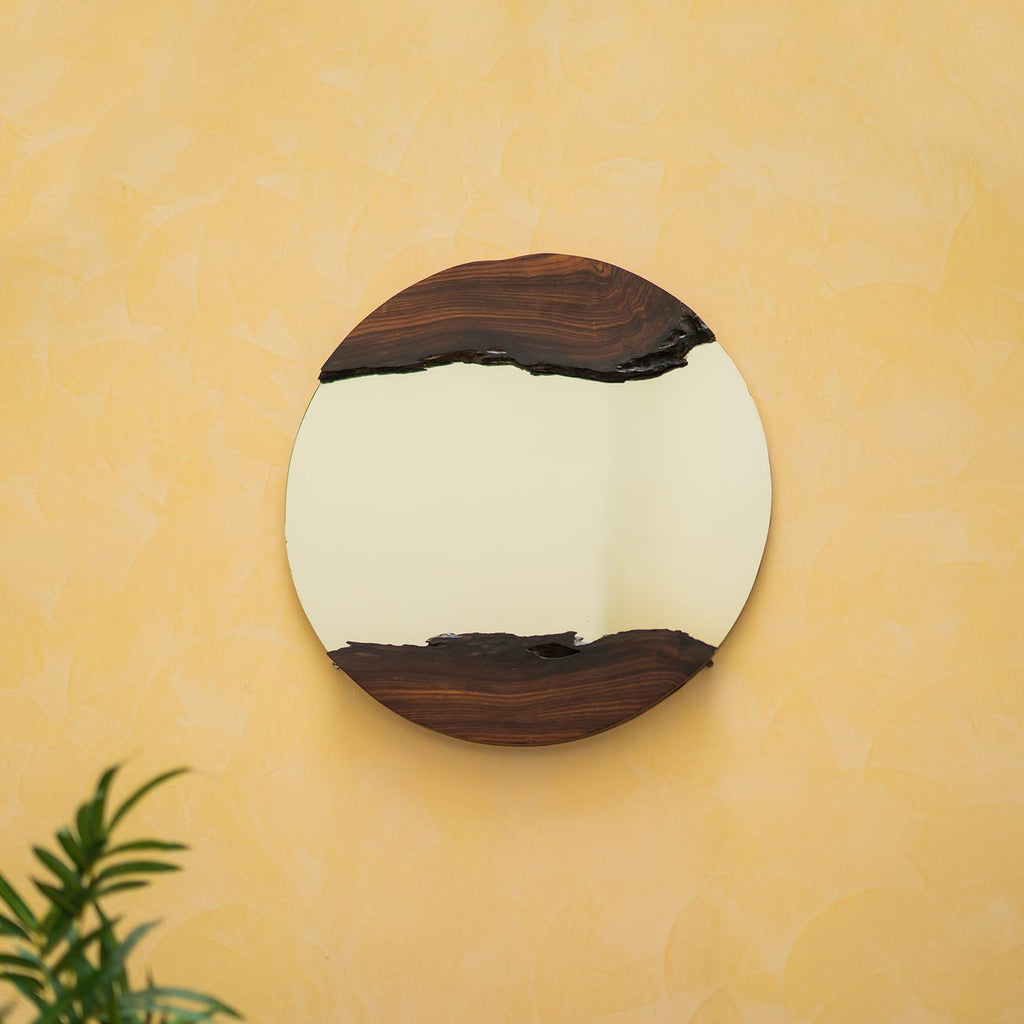 Sheesham Wood Wall Mirror