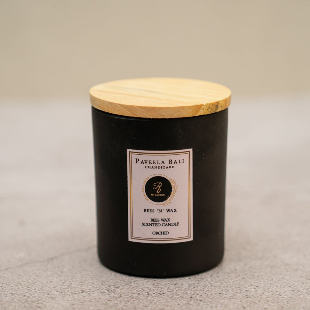 Orchid Pure Beeswax Scented  Candle