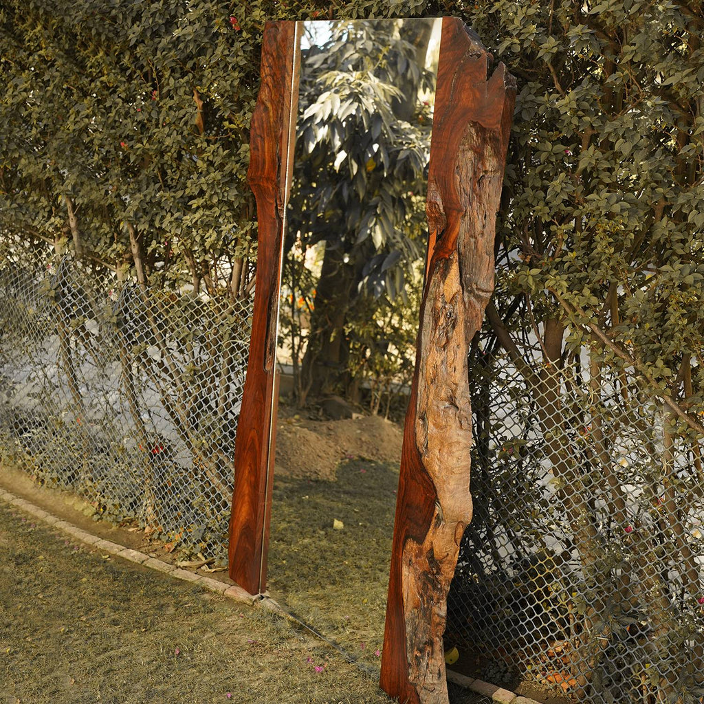 Sheesham Wood Standing Mirror