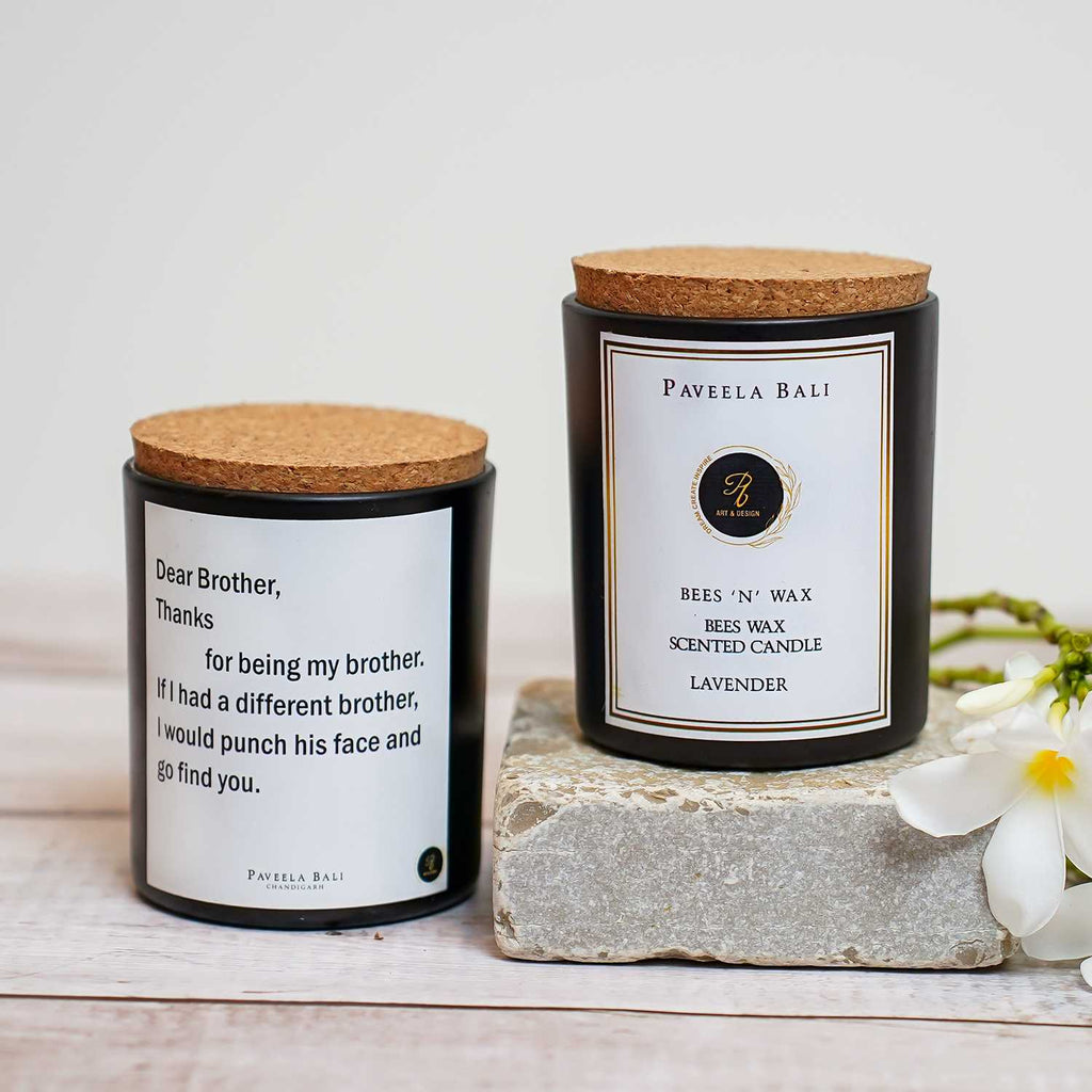 Lavender Beeswax Candle | Studio By Paveela